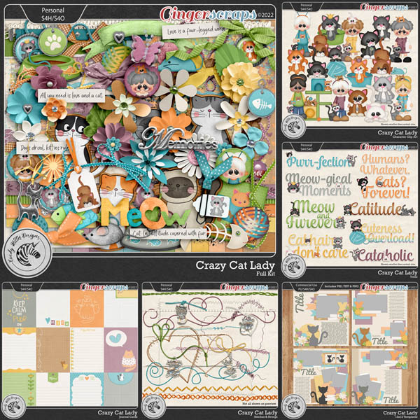 Crazy Cat Lady [Bundle] by Cindy Ritter
