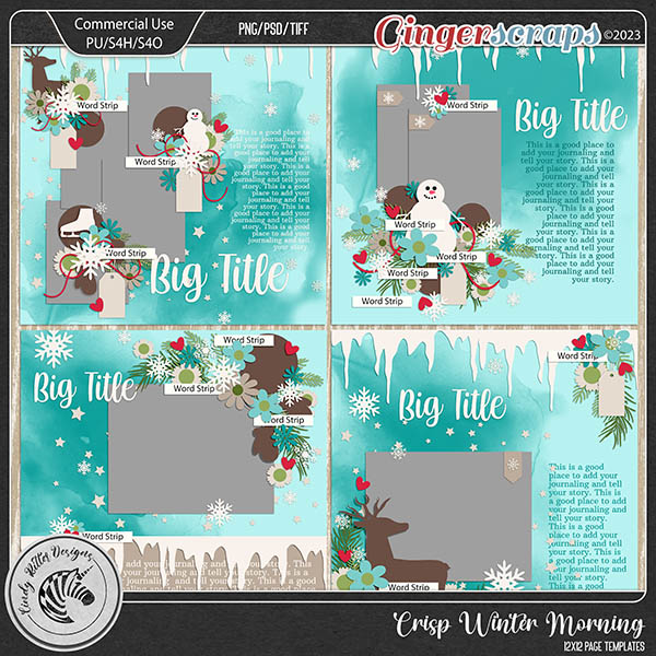 Crisp Winter Morning [Templates-CU OK] by Cindy Ritter