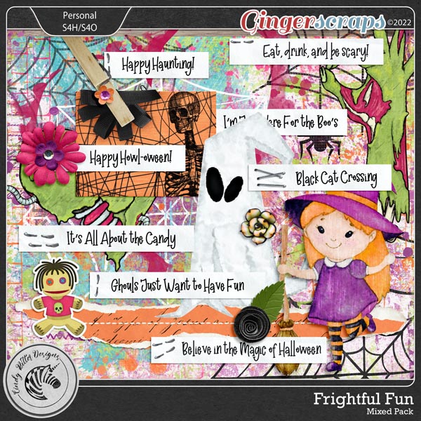 Frightful Fun [Mixed Pack] by Cindy Ritter