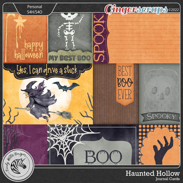 Haunted Hollow [Journal Cards] by Cindy Ritter