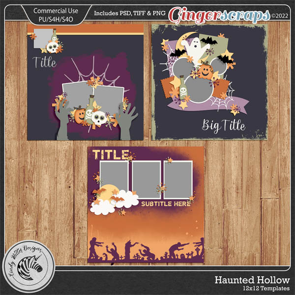 Haunted Hollow [Templates-CU OK] by Cindy Ritter