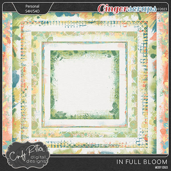 In Full Bloom [Messy Edges] by Cindy Ritter