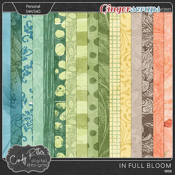 In Full Bloom [Papers] by Cindy Ritter