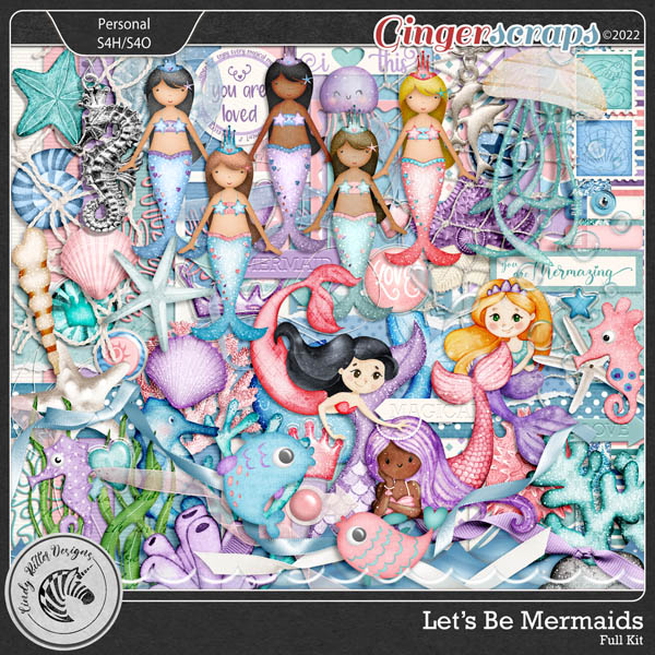 Let's Be Mermaids [Kit] by Cindy Ritter