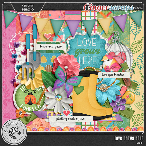 Love Grows Here [Mini Kit] by Cindy Ritter