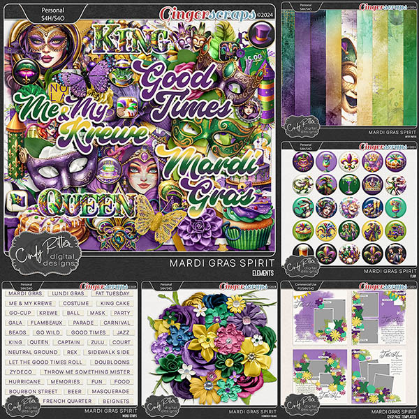 Mardi Gras Spirit [Bundle] by Cindy Ritter