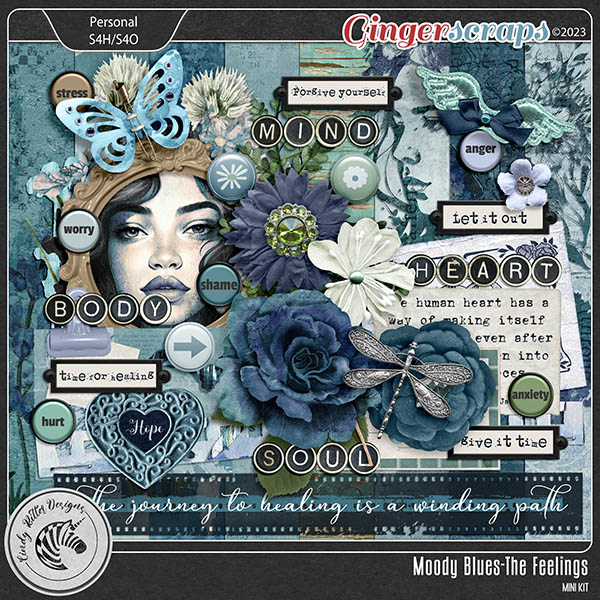 Moody Blues - The Feelings [Mini Kit] by Cindy Ritter