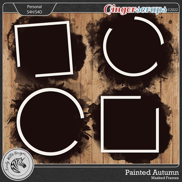 Painted Autumn [Masked Frames] by Cindy Ritter