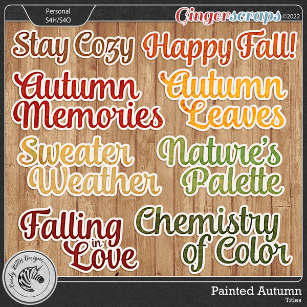 Painted Autumn [Titles] by Cindy Ritter