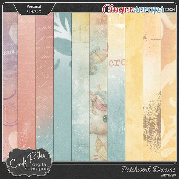 Patchwork Dreams [Artsy Papers] by Cindy Ritter