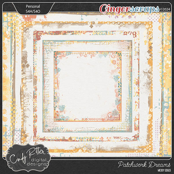Patchwork Dreams [Messy Edges] by Cindy Ritter