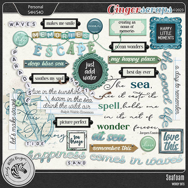 Seafoam [Wordy Bits] by Cindy Ritter
