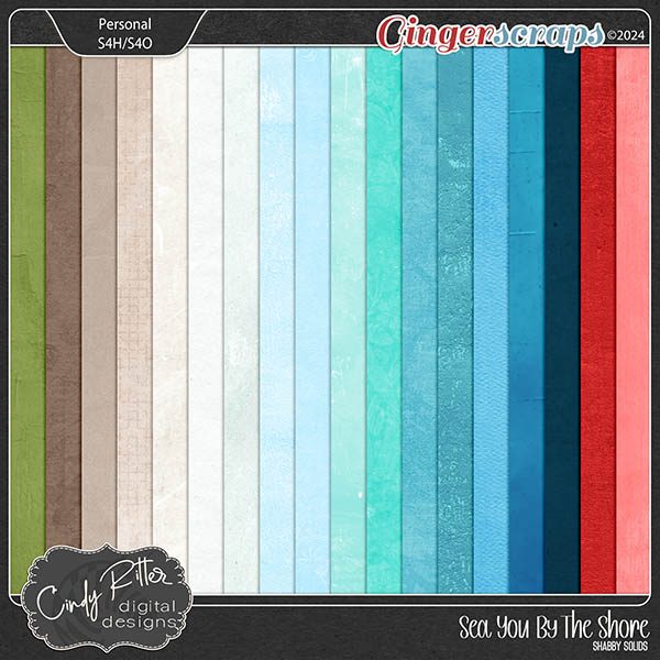 Sea You By The Shore [Shabby Solids] by Cindy Ritter 