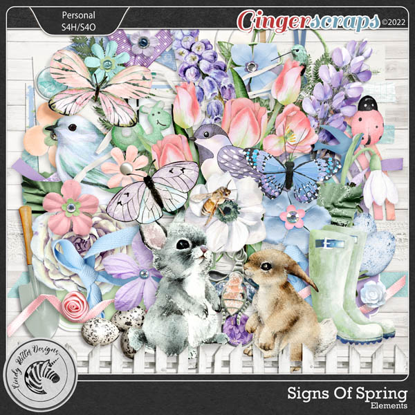 Signs of Spring [Elements] by Cindy Ritter  