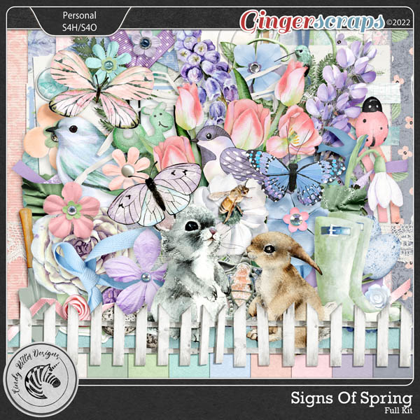 Signs of Spring [Kit] by Cindy Ritter 