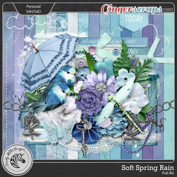 Soft Spring Rain [Kit] by Cindy Ritter