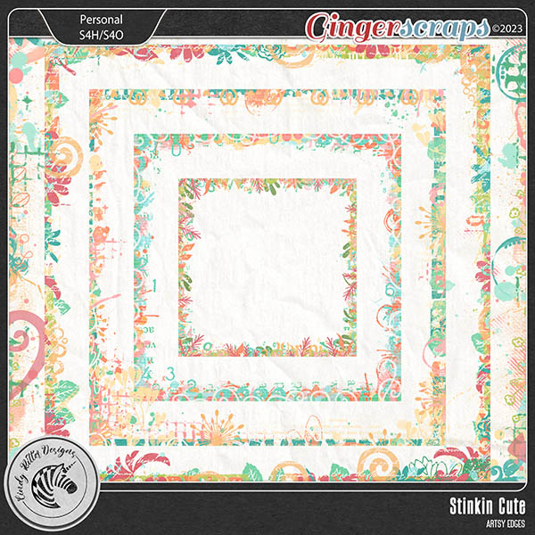 Stinkin Cute [Artsy Edges] by Cindy Ritter