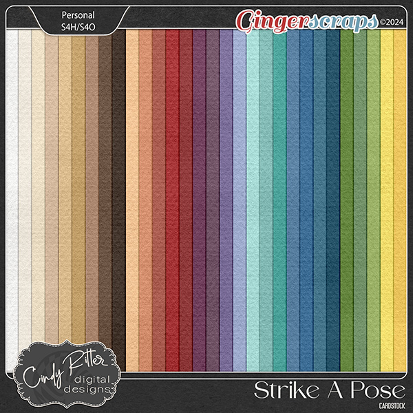 Strike A Pose [Cardstock] by Cindy Ritter