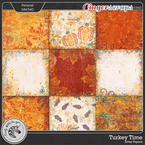 Turkey Time [Artsy Papers] by Cindy Ritter