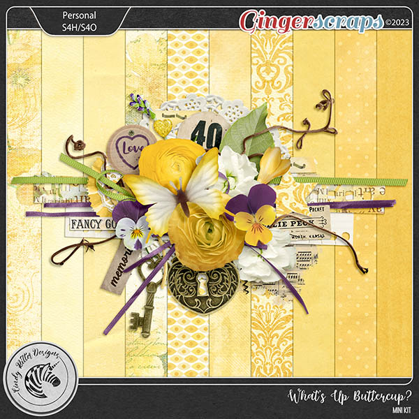 Whats Up Buttercup [Mini Kit] by Cindy Ritter