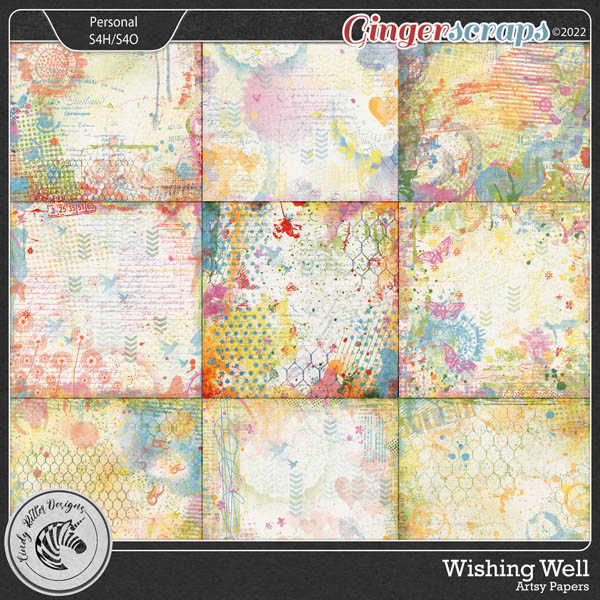 Magical Days Digital Scrapbook Kit by Miss Fish and Shepherd Studios