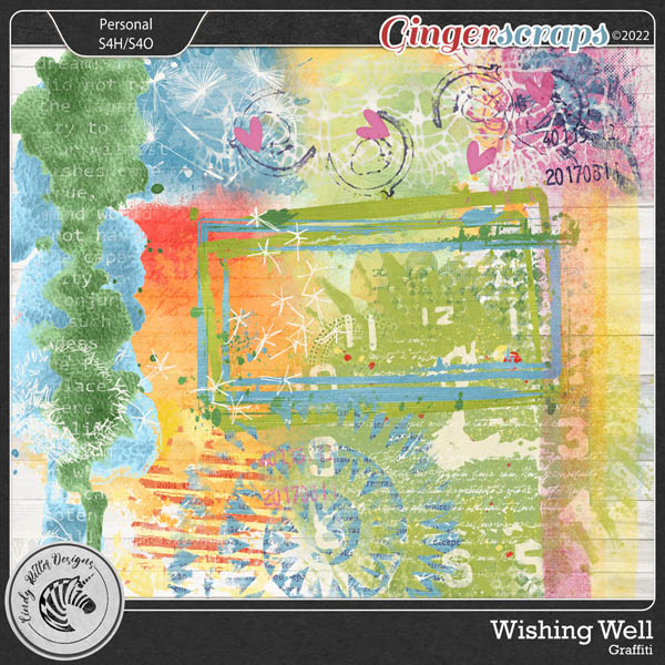 Wishing Well [Graffiti] by Cindy Ritter     