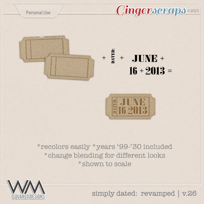 Simply Dated - Revamped | v.26