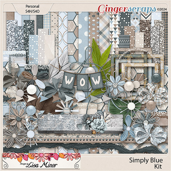 Simply Blue from Designs by Lisa Minor