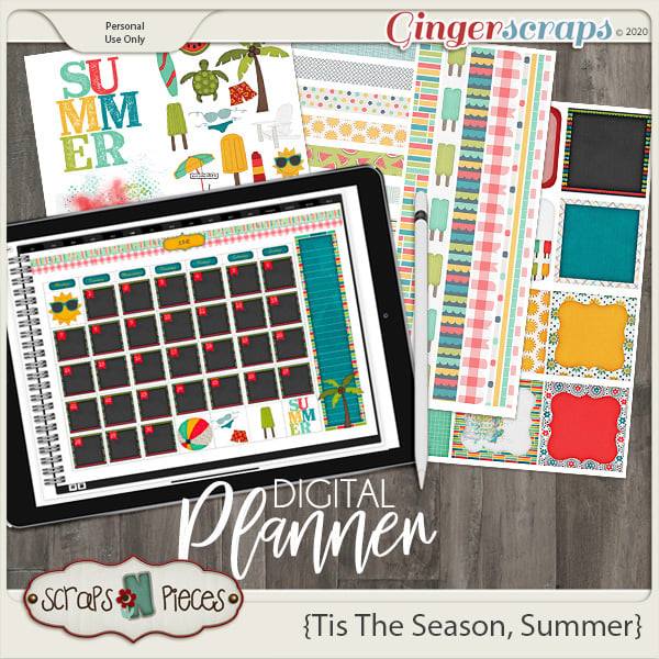 Tis The Season - Summer Planner - Scraps N Pieces 