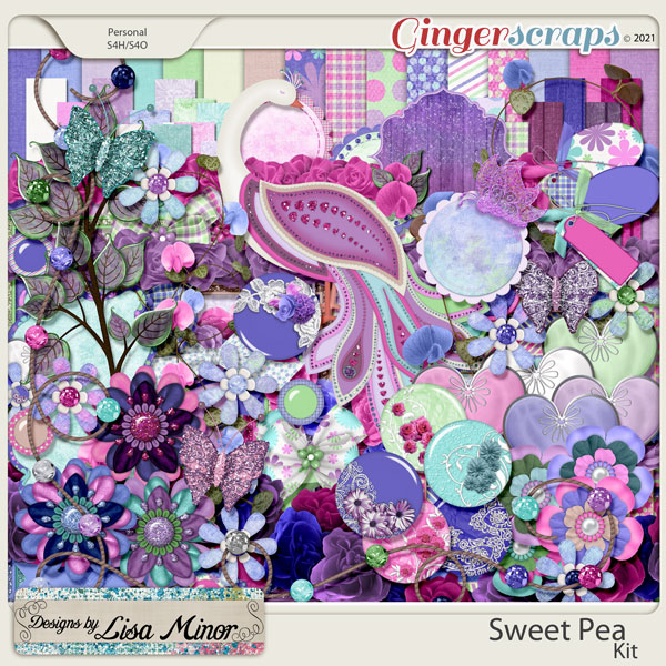 Sweet Pea from Designs by Lisa Minor