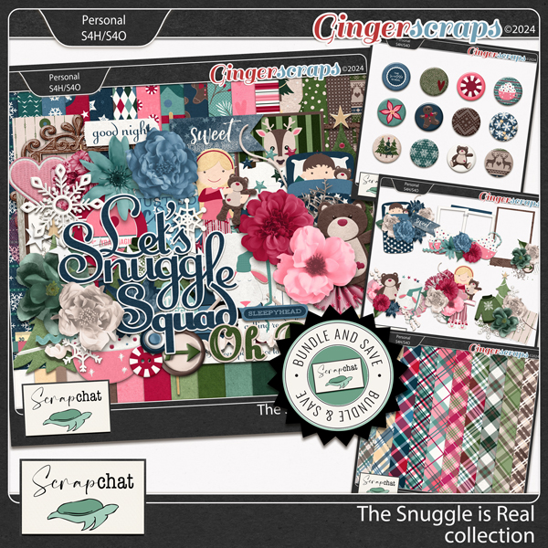 The Snuggle is Real Collection by ScrapChat Designs