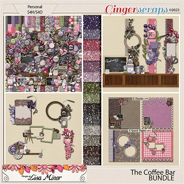 The Coffee Bar BUNDLE from Designs by Lisa Minor