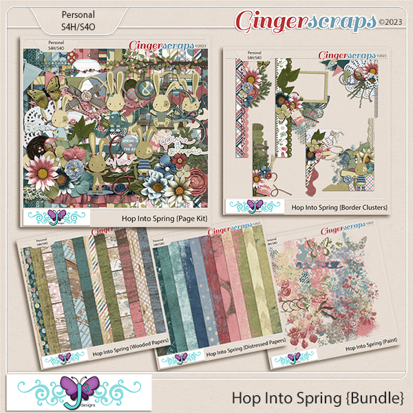 Hop Into Spring {Bundle} by Triple J Designs