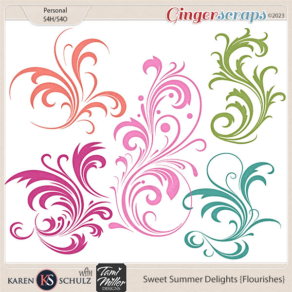 Sweet Summer Delights Flourishes