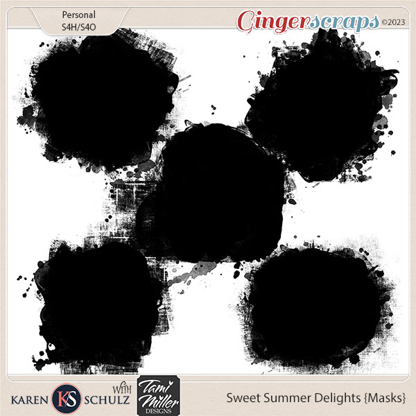 Sweet Summer Delights Masks