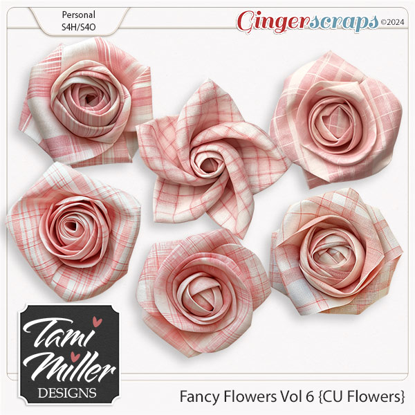 CU Fancy Flowers Vol 6 by Tami Miller-Designs