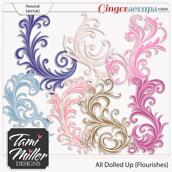 All Dolled Up Flourishes by Tami Miller Designs