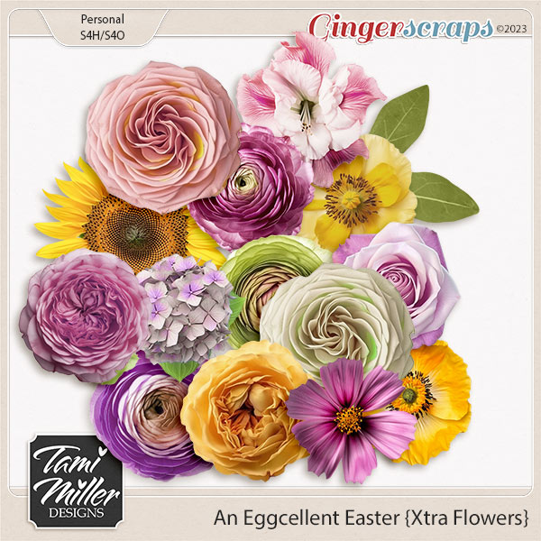 An Eggcellent Easter Extra Flowers