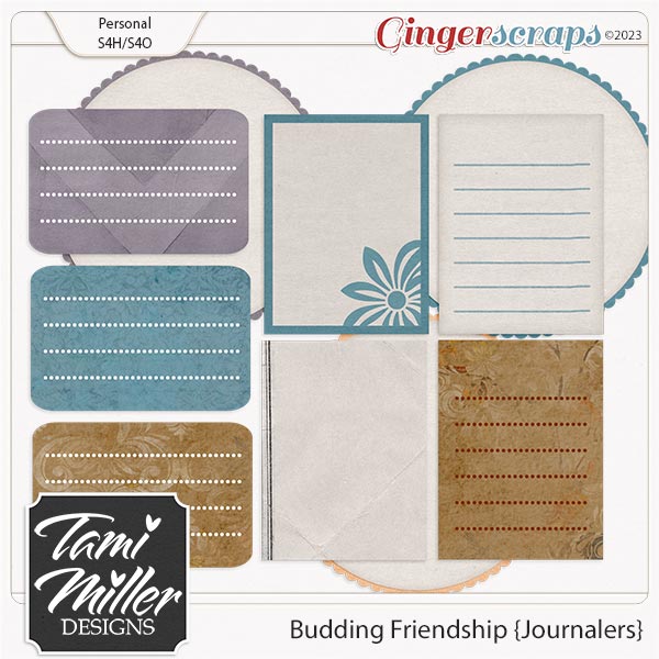 Budding Friendship Journal Pack by Tami Miller Designs