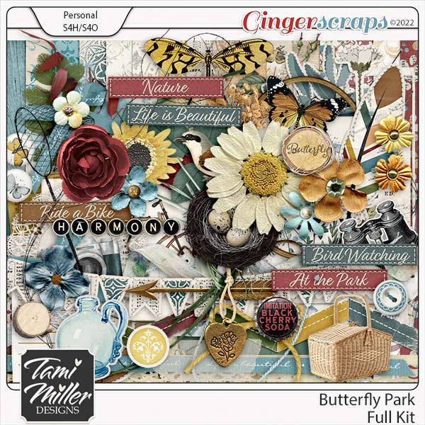 Butterfly Park Full Kit by Tami Miller Designs