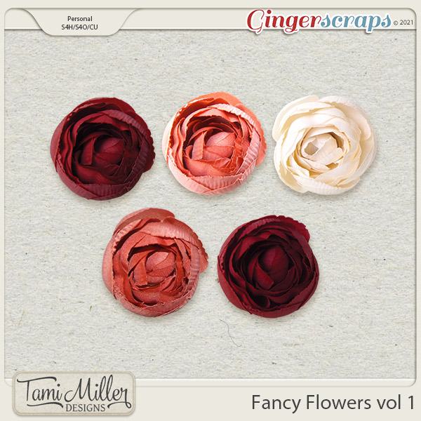 CU Fancy Flowers Vol 1 by Tami Miller Designs