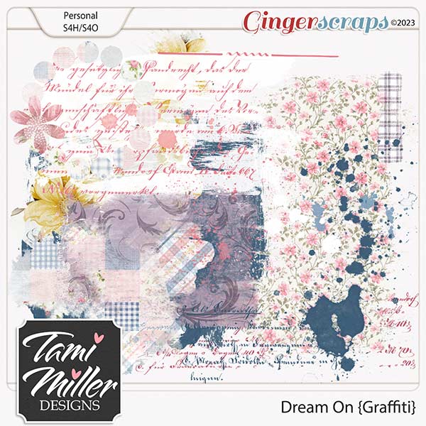 Dream On Graffiti by Tami Miller Designs
