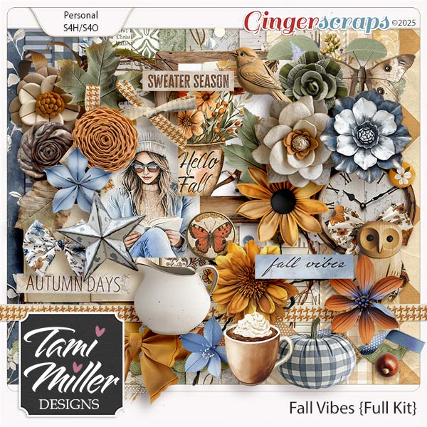Fall Vibes Full Kit by Tami Miller Designs