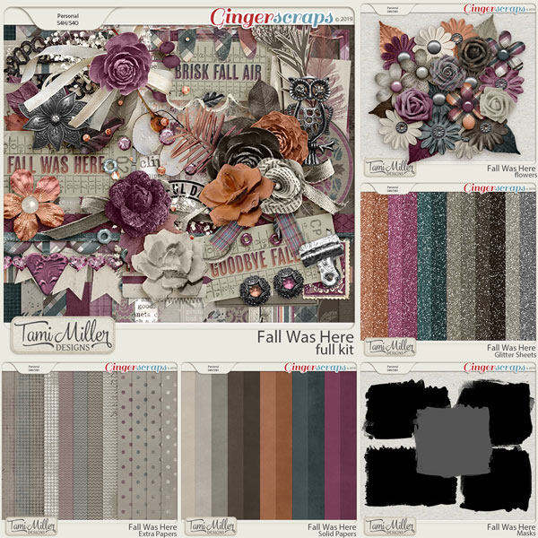 Fall Was Here Bundle by Tami Miller Designs
