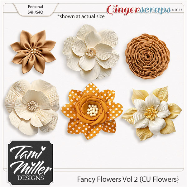 CU Fancy Flowers Vol 2 by Tami Miller Designs