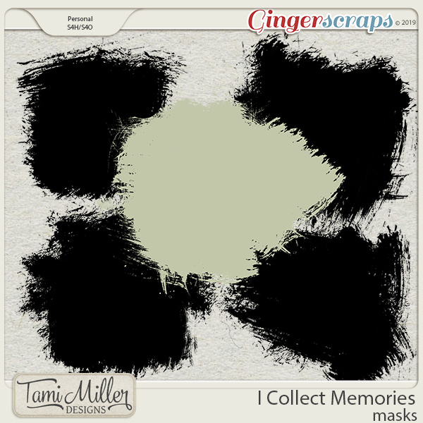 I Collect Memories Masks by Tami Miller Designs