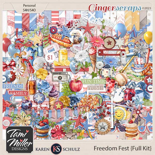 Freedom Fest Full Kit by Tami Miller and Karen Schulz