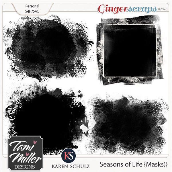 Seasons of Life Masks by Tami Miller and Karen Schulz