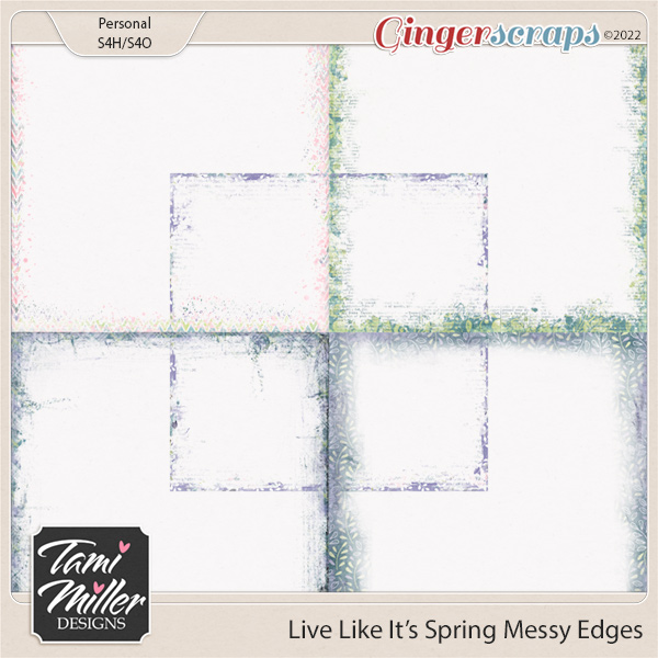 Live Like It's Spring Edges by Tami Miller Designs