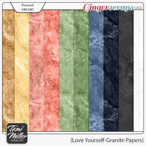 Love Yourself Granite Papers